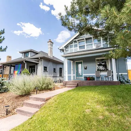 5-Bedroom Victorian Home Private Yard Sleeps 10 Denver Exterior photo
