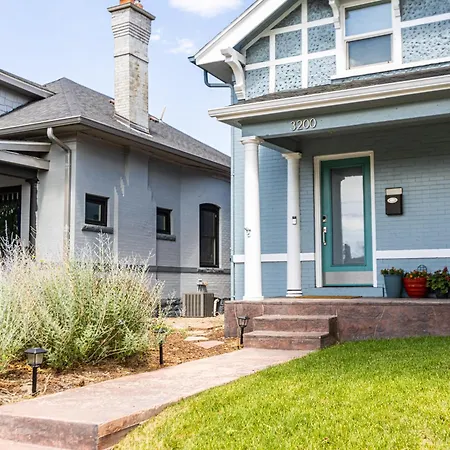 5-Bedroom Victorian Home Private Yard Sleeps 10 Denver Exterior photo